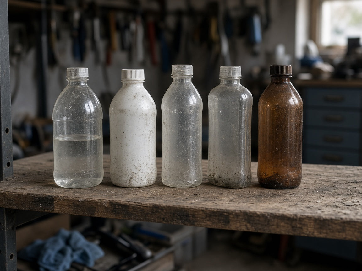Car Crystal Coating stored after use